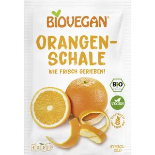 Orangenschale gerieben   10 g