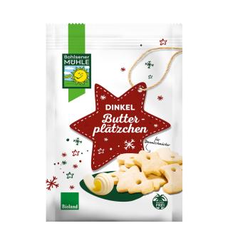 Dinkel Butterplätzchen