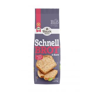 Schnellbrot 5 Korn glutenfrei 475 g