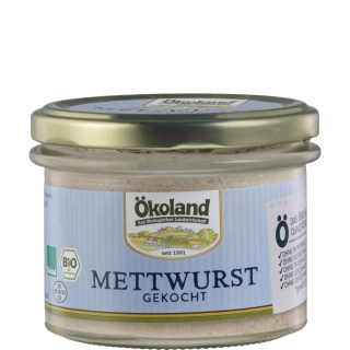 Mettwust gekocht Gourmet Qualität im Glas
