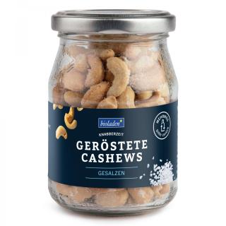 Geröstete Cashews gesalzen
