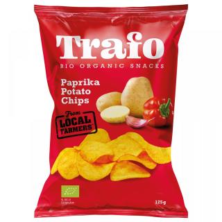 Kartoffel Paprika Chips  Trafo 125 g