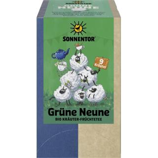 Grüne Neune Tee, Doppelkammerb 18x1,5