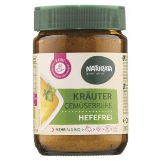 Gemüsebrühe Kräuter hefefrei,Glas  200 g