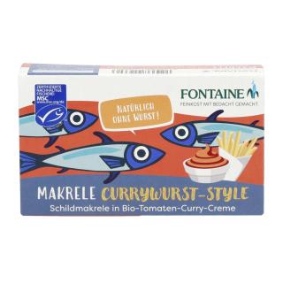 Makrelen Filet in Tomaten-Curr
